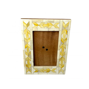 Designer square shape mirror <b>frame</b> handmade wood and bone inlay side table standing mirror <b>frame</b> in bulk - Product Image 4