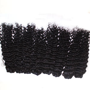 Vente en gros 10-40 pouces lâche vague profonde Afro Style vague d'eau vison ruban profond trame de cheveux 100% Extensions de matières premières humaines Vietnam - Product Image 5