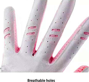 Guantes de Golf de Piel de Cabretta Transpirables y Antideslizantes de Nuevo Estilo para Mano Izquierda y Derecha con Marcador de Pelota de Golf - Product Image 5