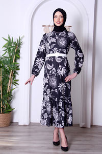 Robe Abaya d'été pour femmes, nouvelle saison, Kaftan, tunique, dubaï, mode musulmane, turque, robes islamiques - Product Image 4