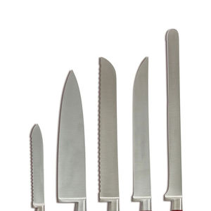 Ensemble de couteaux de chef en acier damas fait main en acier inoxydable à haute teneur en carbone avec un design de lame antirouille et tranchante pour une découpe de précision - Product Image 5