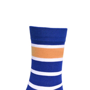 Chaussettes pour hommes en coton à rayures tendance, prix de gros, fabrication en usine, nouveau style de chaussettes pour hommes - Product Image 5