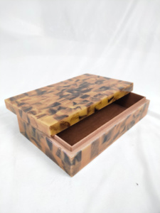 Caja de regalo de joyería con logotipo personalizado, embalaje de madera hecho a mano para exhibiciones minoristas, hecho a mano de La India al precio más bajo - Product Image 5