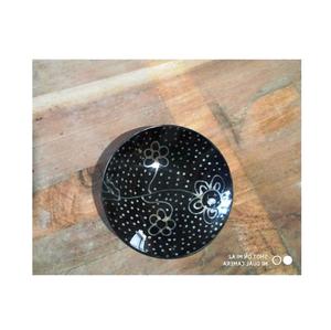 Bol de service en corne Design noir brillant décoration intérieure finition naturelle et bols de décoration colorés - Product Image 6