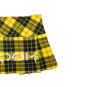 กilt ขนาดเล็กแบบทาร์ทันสีเหลืองลอนดอน รุ่นคัสตอม ไวเปอร์ |   กระโปรงสเก็ตเตอร์ลายสก๊อตสำหรับผู้หญิง |   ชุดกิลท์แบบดั้งเดิมของ OEM ผลิตในประเทศปากีสถาน - Product Image 3