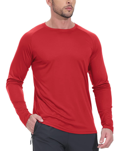 T-shirts à manches longues pour hommes 2026, coupe décontractée, manches longues, automne-hiver, coton respirant, t-shirt décontracté à manches longues - Product Image 1