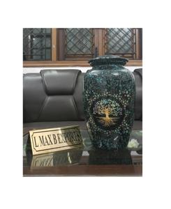 Urna de cremación de estilo americano Metal bueno en calidad Memorial adultos cenizas recuerdo urnas de cremación en precio competitivo - Product Image 4