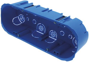 กล่องติดผนังแบบฝัง 6/7 ช่อง IP20 สำหรับผนังยิปซัม - Product Image 1