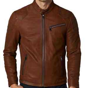 Veste en cuir pour hommes, coupe-vent de haute qualité, véritable 100%, Offre Spéciale d'hiver, tendance et élégante au design unique, vente en gros sur mesure - Product Image 1
