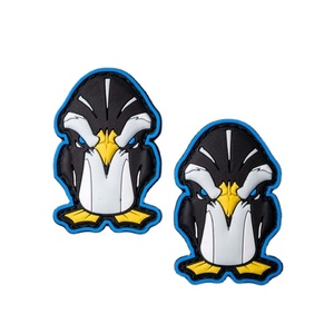 Wholesale PVC Rubber Patch Raised Border Logo Patch for <b>Hats</b> Jackets <b>Bags</b> Durable Flexible OEM Supply - Product Image 1