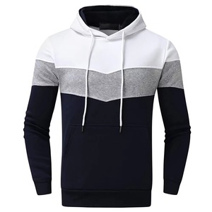 Ensembles de survêtement décontracté 2 pièces pour hommes pulls à capuche à manches longues 100% coton Design personnalisable couleur taille Logo - Product Image 2