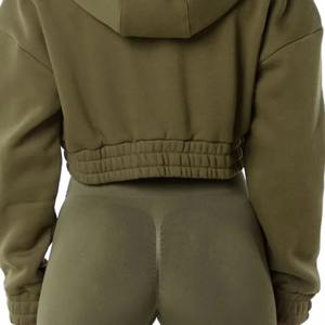 Ventes en gros de survêtements pour femmes, ensembles de sweat-shirts à capuche et de pantalons de jogging vintage lavés, solides et longs - Product Image 6