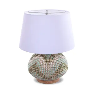 Best Sale Seagrass With Plastic String Table Lamp/Floor Lamps Luxury Design Wholesale Vietnam Manufacturer