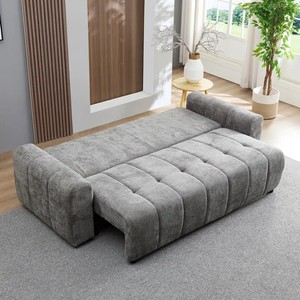 <strong>Cheap</strong> Two <strong>Seater</strong> Sleeper Couch <strong>Sofa</strong> <strong>Bed</strong> Folding Beige Small <strong>Bed</strong> <strong>Sofa</strong> Furniture Modern for Living Room - Product Image 5