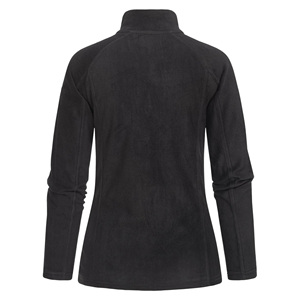 Chaqueta con cremallera de lana suave de ajuste relajado de lujo para mujer, chaqueta deportiva transpirable cómoda de peso pesado con logotipo personalizado - Product Image 3