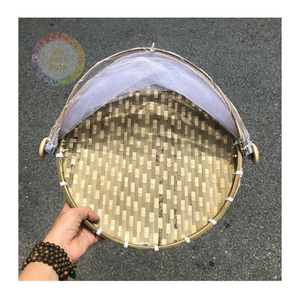 Plateau de stockage des aliments recouvert de bambou-Idéal pour garder les aliments frais et organisés - Product Image 3