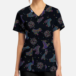 Conjunto de Ropa Profesional para Enfermeras, Médicos, Esteticistas y Personal de Bienestar, de Lona, Secado Rápido, Transpirable, Suave y de Alta Calidad - Product Image 4