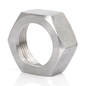 Mur kunci Hex 304 <span class=keywords><strong>316</strong></span> 316L baja tahan karat dipoles CNC tugas berat mur kopling kekuatan tinggi untuk pipa dan saluran tambang - Product Image 5
