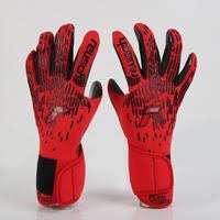 Guantes de Portero de Cuero Premium Personalizables Ajuste Personalizado Venta Al por Mayor Fútbol Latex Grip - Product Image 5