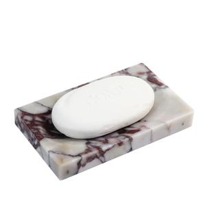 Porte-savon en marbre de luxe de qualité supérieure pour comptoirs de salle de bain Design élégant en pierre naturelle idéal pour la décoration intérieure ou l'usage des invités - Product Image 1