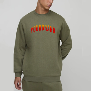 Haute qualité 100% coton 200g polaire Boxy sweat à capuche brodé personnalisé graphique français éponge coupe régulière hommes hiver Anti-boulochage - Product Image 4