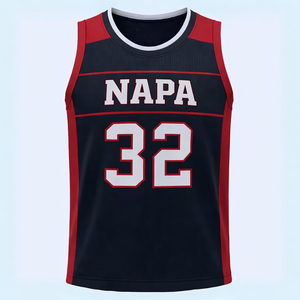 Camisetas de Baloncesto Transpirables Personalizadas con Diseño 2026, Uniformes Reversibles, Plantillas de Camisetas - Product Image 1