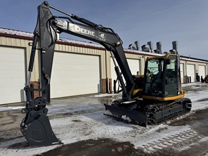 รถขุดมือสอง John Deere 85G สภาพดีเยี่ยม ผลิตขึ้นเพื่อการใช้งานก่อสร้างรายวัน ประสิทธิภาพแข็งแกร่ง อะไหล่ทนทาน ใช้งานได้อย่างราบรื่น - Product Image 3