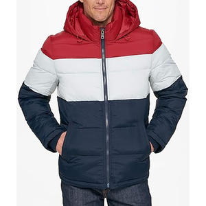 เสื้อแจ็คเก็ตพัฟเฟอร์ผู้ชายแบบสั่งทำปี 2026 ขายส่ง ดีไซน์ทันสมัย สไตล์ไฮสตรีท ผ้ากันลม มีฮู้ด คอตั้ง แบบสวมใส่ได้ทุกวัน - Product Image 3