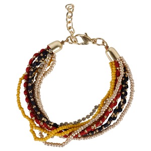 โซ่โลหะปรับได้พร้อมกำไลลูกปัดชั้นพร้อมจี้รูปหัวใจสำหรับสไตล์โรแมนติกและหรูหรา - Product Image 6