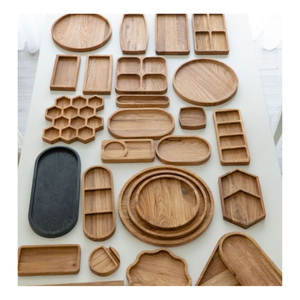 PANIER DE RANGEMENT EN BOIS/PLATEAUX DE SERVICE EN BOIS/ASSIETTE EN BOIS AU PRIX D'USINE DU VIETNAM - Product Image 1