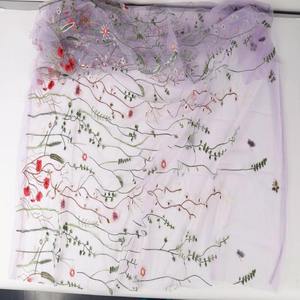 Premium Embroidery Net Fabric <b>for</b> Elegant Formal Wear, <b>Wedding</b> Dresses, and Stunning Evening Gowns with Sophisticated Detailing - Product Image 6