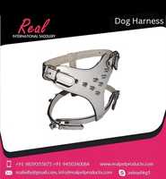 Best-seller Harnais pour chien en cuir de qualité supérieure dimensionnement personnalisé et réductions en vrac motif floral accessoire pour animaux de compagnie avec fonction rembourrée