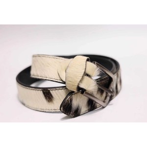 Ceinture de créateur pour homme en cuir de vache pleine fleur véritable, épaisse, vintage, 3,8 cm, ceinture sportive masculine, grande taille - Product Image 3