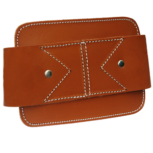 เข็มขัดหนังสำหรับออกกำลังกายเข็มขัดหนังพร้อมโซ่ปรับระดับได้เข็มขัดเล่นกีฬายกน้ำหนัก - Product Image 6