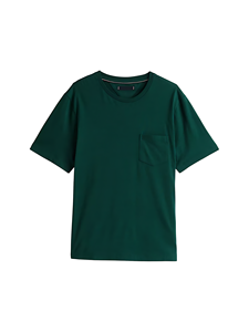 T-shirt à col rond pour homme 2025, coupe classique, 100% coton tricoté, streetwear, salle de sport, séchage rapide, respirant, haute qualité, devant - Product Image 4