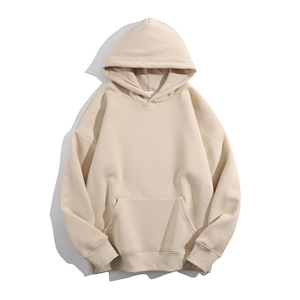 Pull-over en coton oversize pour hommes, sweat-shirt à capuche de haute qualité de grande taille Basics pour garçons - Product Image 2