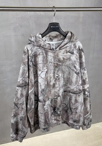 Personalizable Heavyweight Hip Hop Streetwear camuflaje de gran tamaño 350 Gsm Transferencia de Calor Tie Dye Fleece Puller Hoodie para hombres - Product Image 2