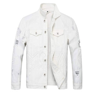 Chaqueta vaquera para hombre en estilos clásicos y modernos, ideal para ventas informales, de calle o minoristas - Product Image 1