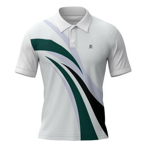 Polo de poliéster 100%, Polo de golf personalizado, Polo de sublimación en blanco para hombre - Product Image 1