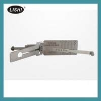 Herramienta LISHI TOY38R 2 en 1 para Abrir y Decodificar Cerraduras de Automóviles, de Acero Inoxidable, para Vehículos Lexus/Toyota, para Cerrajeros Profesionales