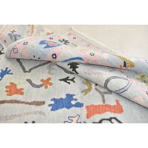 OEM Tapis floral ethnique Base riche Tapis en laine tissé moderne pour la chambre à coucher Décoration intérieure et réchauffement - Product Image 4