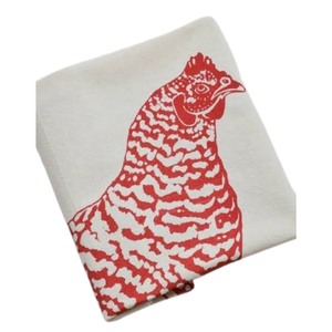 Paño de Cocina Estampado con Cardenales Rojos, Algodón, 40x60cm, 180GSM, 200TC, Blanco, OEKO TEX, BSCI, MOQ Bajo, OEM, ODM, Exportación a India - Product Image 3