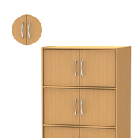 Hochwertige 5-Schicht Holzregale Modernes Design Praktische Vielseitige Nutzung Wohnzimmer Schlafzimmer Esszimmer Küche Zuhause Hotel Schule