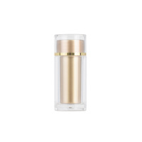 Flacons en plastique acrylique écologiques et recyclables de 20 ml, pots à capsules vides, contenants pour médicaments et pilules, couleur et logo personnalisés, fournisseur en gros