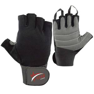 Guantes de levantamiento de pesas de medio dedo profesionales Diseño antideslizante para uso en gimnasio Venta caliente - Product Image 5