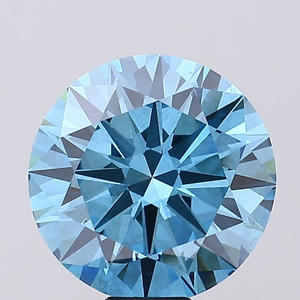 Diamante Azul Cultivado en Laboratorio de 17.04ct VS2 Redondo - Product Image 1