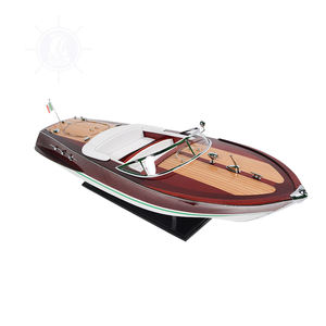 Maqueta de Barco Riva Ariston Hecha a Mano, Réplica de Madera con Soporte de Exhibición, Decoración Náutica para el Hogar, Regalo Empresarial (91.4Lx28Wx25.4H cm) - Product Image 3