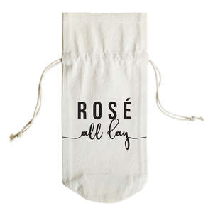 Ros All Day Canvas <b>Wine</b> <b>Bag</b> for Gift Giving - Product Image 2