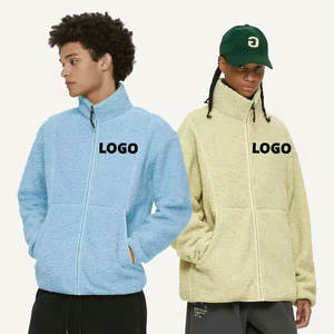 WHOLESALE CUSTOM ZIPUP <b>SHERPA</b> <b>HOODIES</b> UNISEX <b>HOODIES</b> WITH COMFORTABLE LINING WARM <b>SHERPA</b> <b>HOODIES</b> CUSTOMIZED EMBROIDERY - Product Image 6