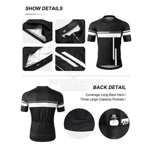 Wholesale Price High Quality Breathable Eco-Friendly 100% Polyester Customizable Men's <b>Cycling</b> Uniform Best Design Set - Product Image 5